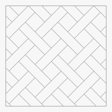 basket weave  laying pattern